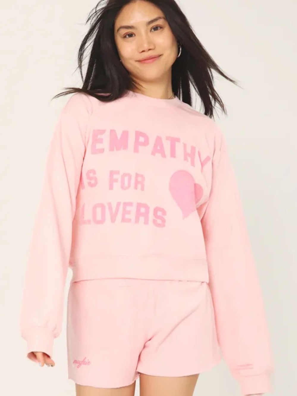 Mayfield Empathy Is For Lovers Fitted
Crewneck size xxl